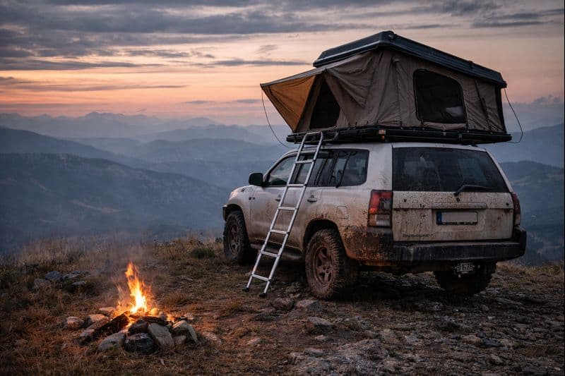 Namiot dachowy w off-roadzie – realna wygoda czy kosztowny kompromis