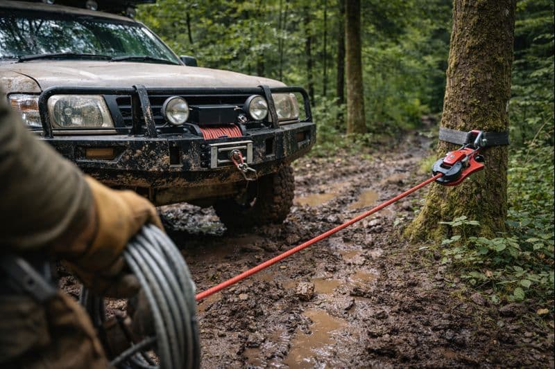 Wyciągarka off-road – narzędzie ratunkowe czy najczęściej przeceniany element wyposażenia