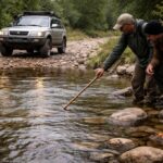 Jak ocenić głębokość brodu bez wchodzenia do wody i bez ryzyka zalania silnika