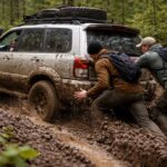 Jak wyjechać z błota bez wyciągarki – techniki pracy gazem i kołami