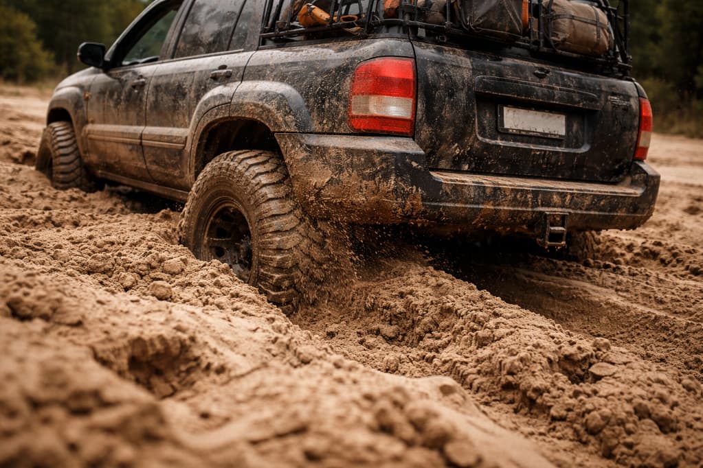Masa pojazdu w off-roadzie – dlaczego cięższe auto szybciej się zakopuje