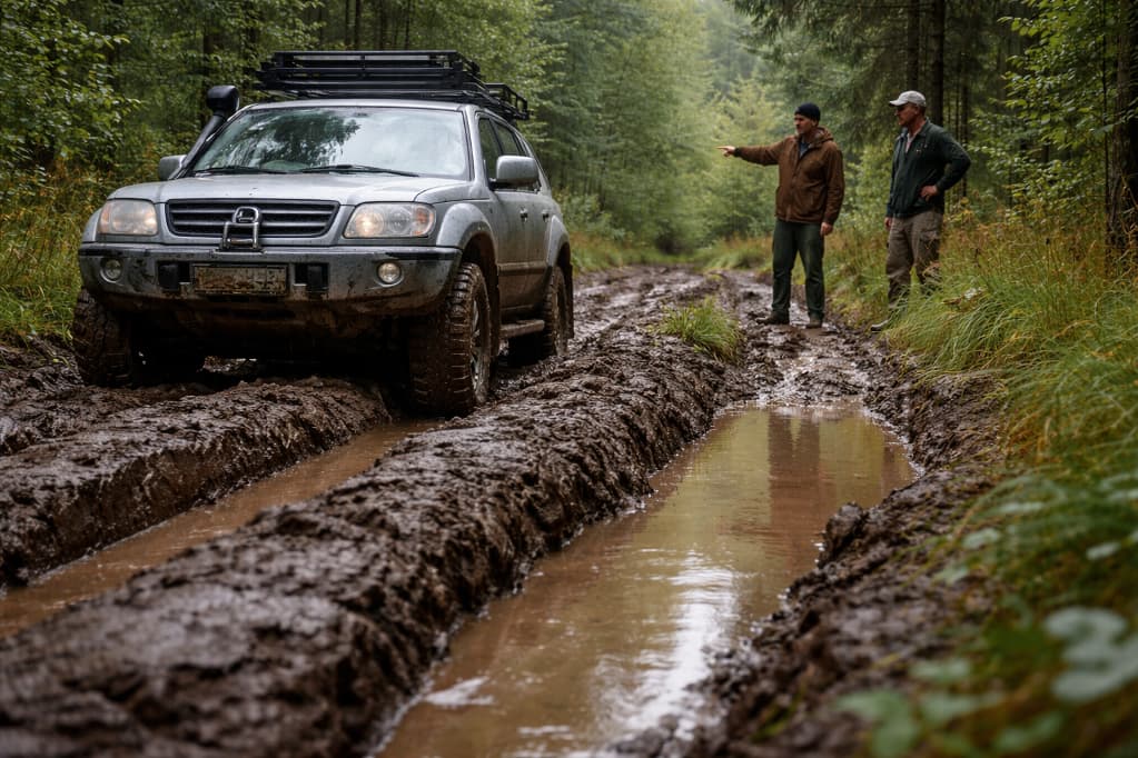 Off-road w lasach po opadach – kiedy trasa staje się pułapką, a nie przygodą