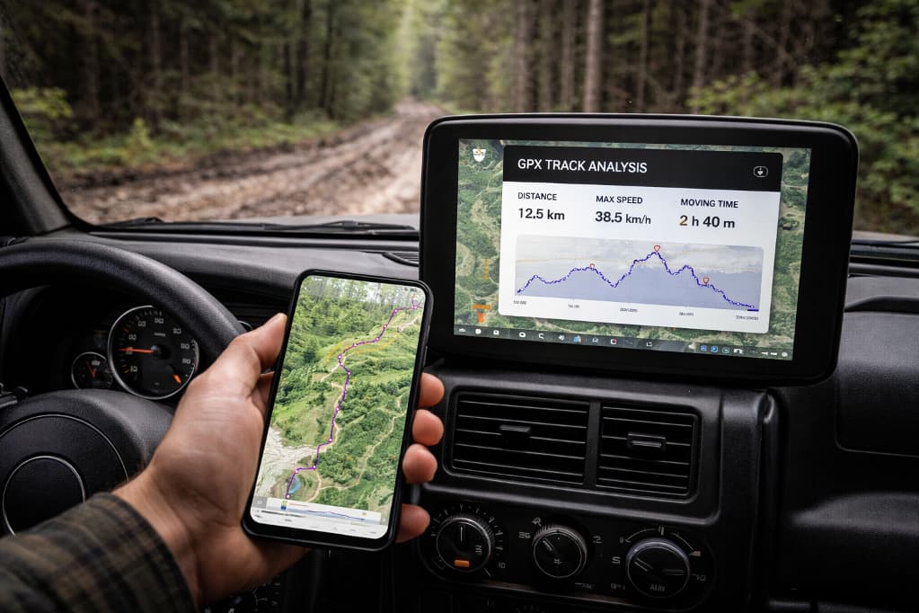 Rejestratory GPS i ślady GPX – jak analizować przejazd, żeby poprawić kolejne trasy